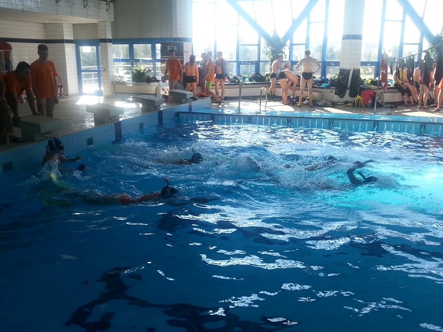 Hokej pod wodą Walenie Bełchatów  2015